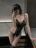 Hot Lingerie Sexy Red Christmas Naughty Underwear Push Up Bra Bodysuit Lingerie See Through Intimate Sensual Lenceria Female
