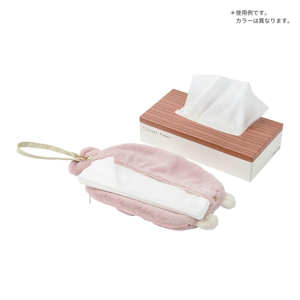Livheart Tissue Case, Pokshin, Cat Miiko (Total Length Approx. 25cm), Hanging Pouch, 88808-61, W13.5xD25cm