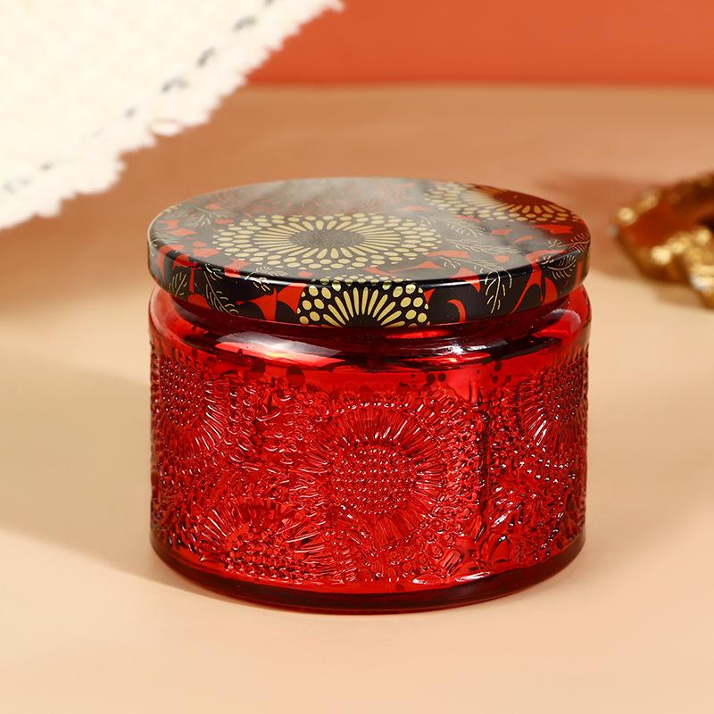 Luxury Scented Decorative Glass Candle Holder Votive Glass Candle Holder Glass Candle