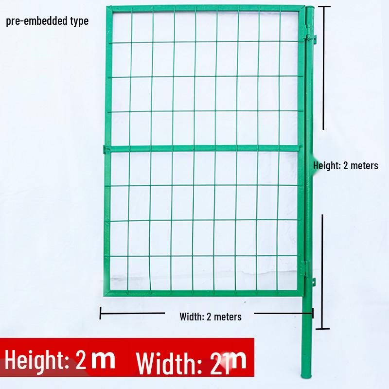Anti-Theft Mesh Iron Door for Orchard and Courtyard Fence