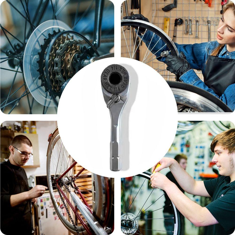 6.35mm Mini Ratchet Wrench Precision Hexagonal Ratchet Wrench Torque Wrench  Hand Repair Tools