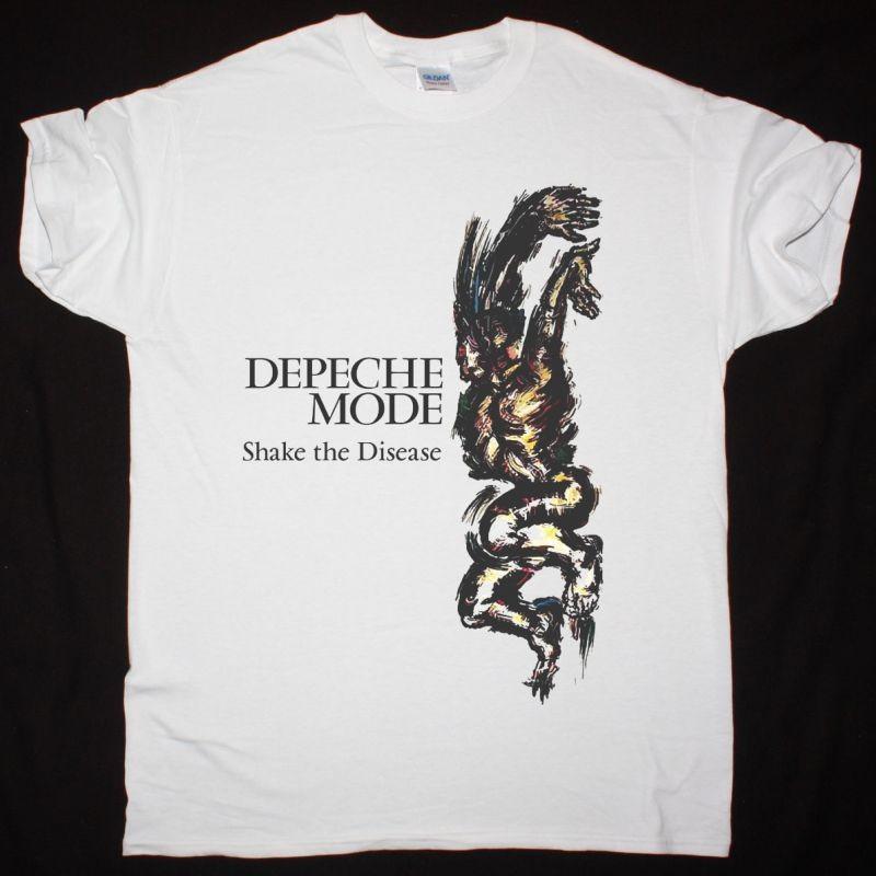 Depeche Mode Shake The Disease White T-Shirt XXXL