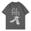 Funny New Style Hot Sale Fih Shoes Graphic T Shirts Misspelled Fish Meme Tee Unisex Women Casual Fashion Short Sleeve Tshirt Tops