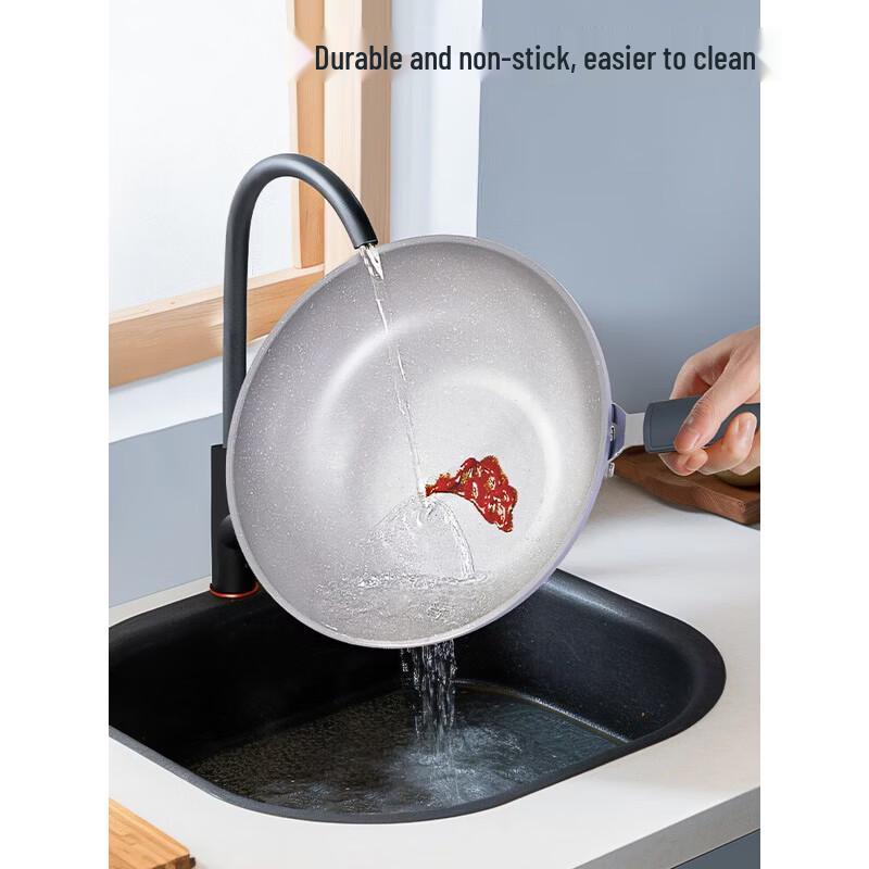 COOKER KING Maifan Stone Non-Stick Frying Pan, 26cm