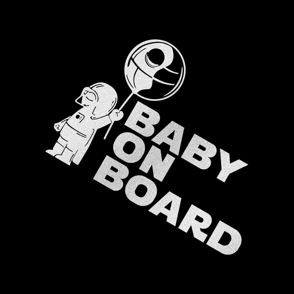 

Baby on Board Car Stickers Auto Window DIY Funny Baby In Car Vinyl Decal Personalized Decoration Exterior Car Accessories 1Pcs