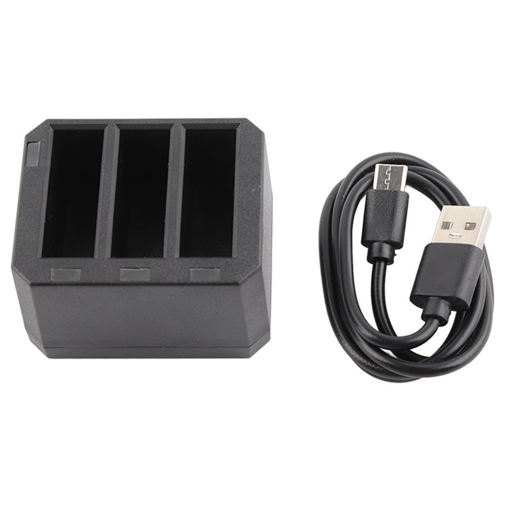 3 Slot Battery Holder Carry Fast Charging MultiFunction Charger Case Fit for OSMO ACTION