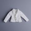 LOUGIDBVAZ 1/12 Scale Male and Female Clothing Suit Vest Ball Gown Party Wear White A