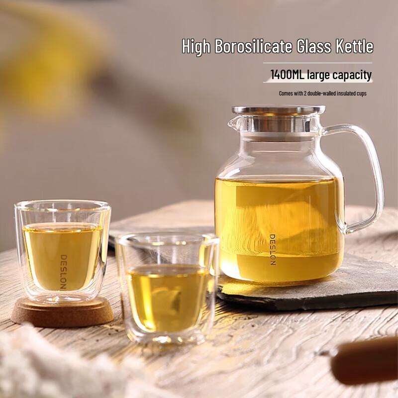 

DESLON Serene Charm Glass Water Pitcher Set