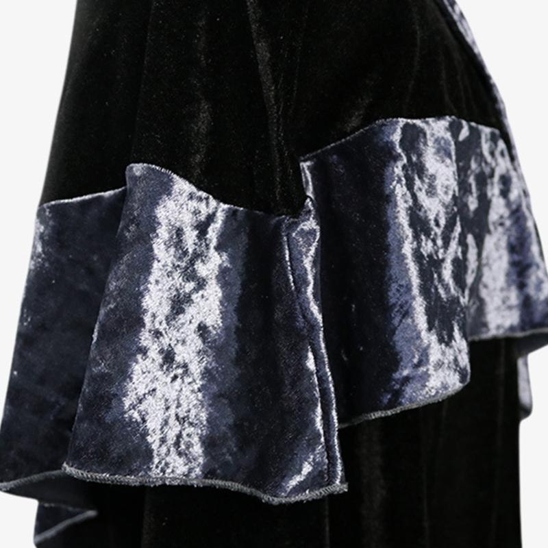 Hooded Cloak Vampires Long Cape Velvet Adult Costumes Carnavals Halloween Christmas Cosplay Cloak Robe