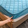 Super Soft Velvet Quilted Mattress Cover Warm Coral Fleece Customized Size Bed Pad Protector Cover Not Included Pillowcase