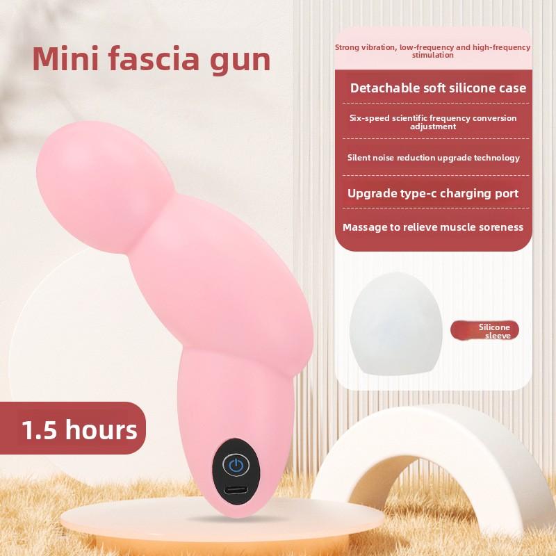 6-Speed Electric Cervical Massager Portable Muscle Fascia Massager Fitness Muscle Relaxation Vibration Massage Machine