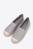 Wittchen Men's Espadrilles With Braided Toe, Gray, Gray Textile Material