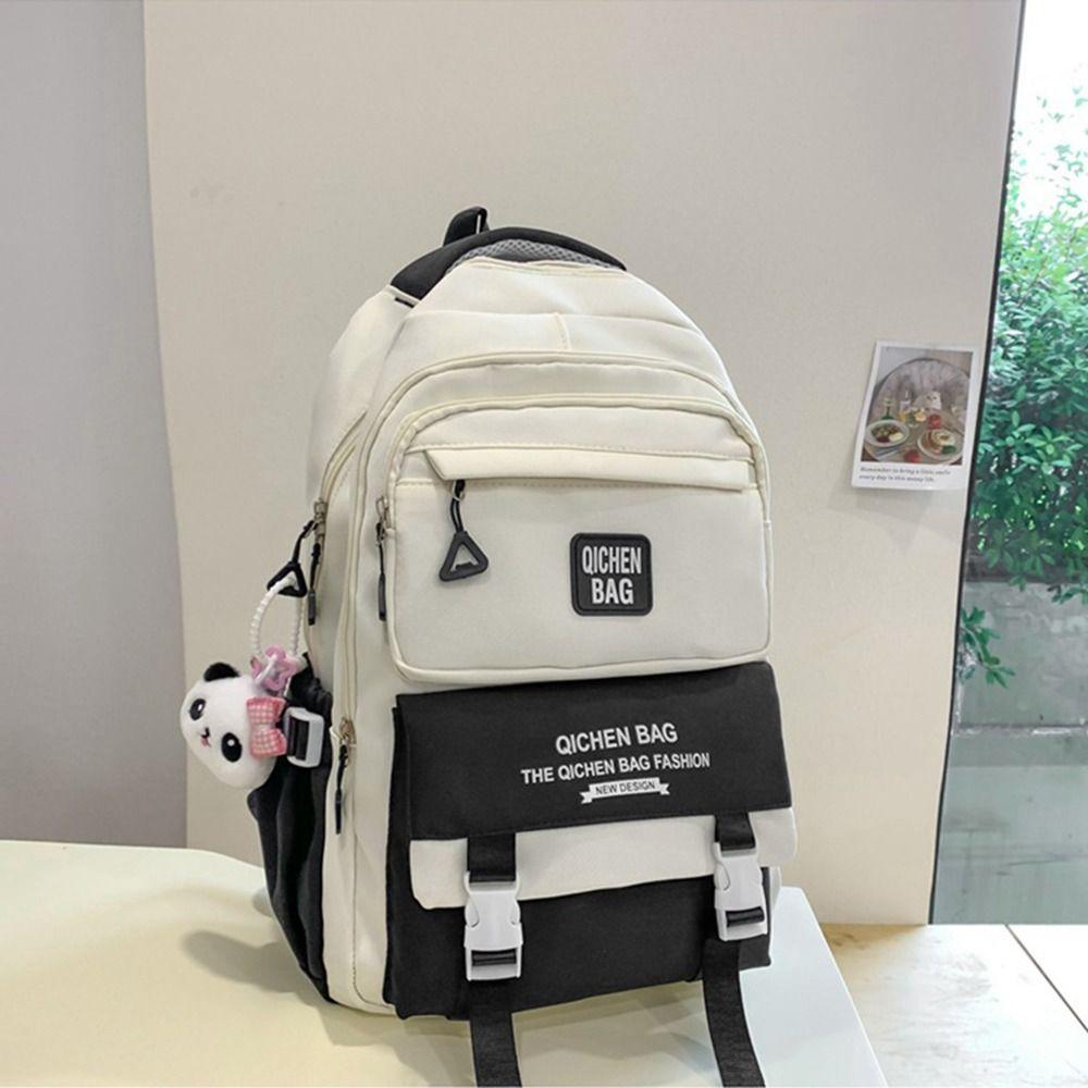 Waterproof Students School Bags Large Capacity Girls' Shoulder Bag Computer Backpack Travel