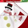 3 Pieces Christmas Refrigerator Handle Covers Home Decoration Cartoon Kitchen Appliance Handle Covers For Ornaments Fridge
