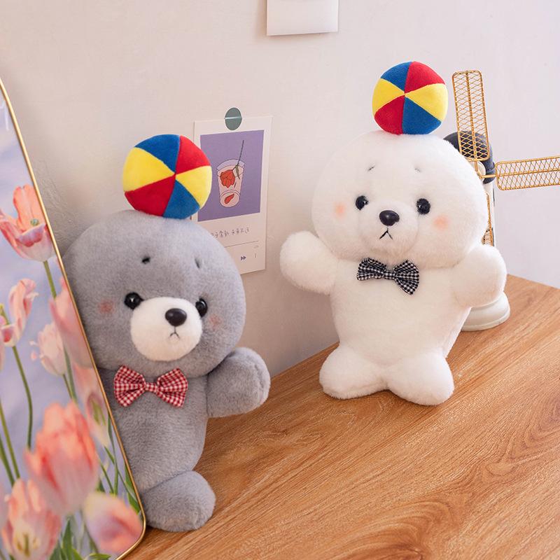 Cute Funny Seal Doll Marine Animal Hall Plush Toy Doll Girls Gift Children's Pillow