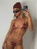 2023 European & American Striped Sexy Bikini