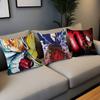 O-One P-Punch M-Man Anime Cartoon Cushion Cover Pillowcase Upholstery Sofa Throw Pillow Home Decor Pillowcas
