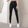Pantaloni elasticizzati a vita alta corsetto body shaper vita pantaloni skinny push up leggings fitness da palestra per donna