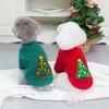 Dog Clothing Cartoon Pet Jacket Garment Kitten Puppy Warm Jacket New Winter Sweaters New Year Pets Apparel Supplies Christmas