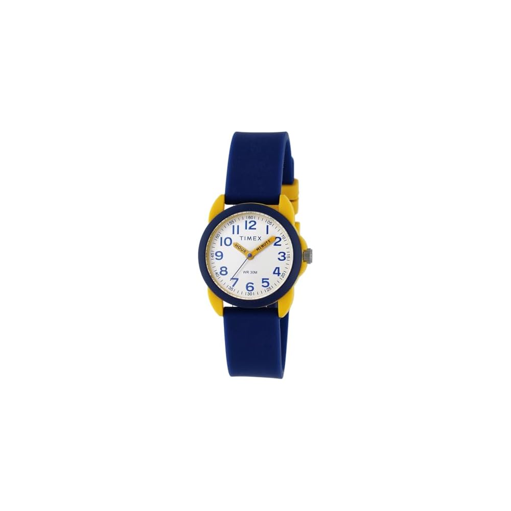 Timex Kids Quartz Watch 30M Water Resistant Acrylic White Dial Unisex