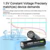 AJNWNM New 1.5V AA Li-ion Battery 3500mwh Li-Polymer USB Rechargeable Lithium USB Battery AA with USB Charging Function
