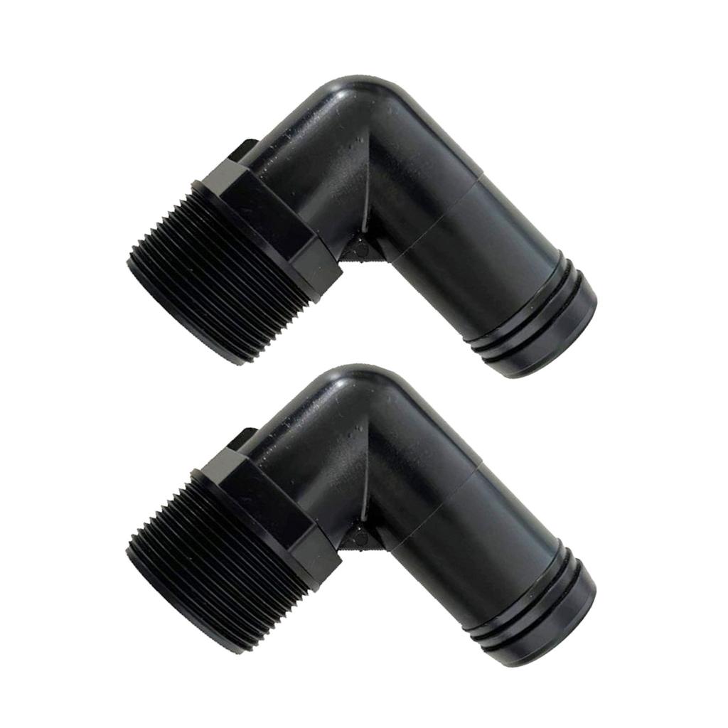 2 Pieces Hose Adapter Hose Conversion Adapter Professional Elbow Adapter Plastic Material Pool Adapter for SPX1105Z4
