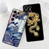 Tpu weiche Luxus-Hülle für Samsung Galaxy S23 Ultra 5g S21 S10 S9 S8 S7 S22 Plus S20 Fe S10e Mode chinesische Tiger Drache Abdeckung