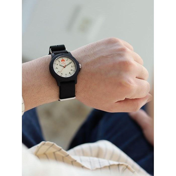 [Beams Japan] Watch BJ Arabic Numeral Watch SP BLACK FREE Black