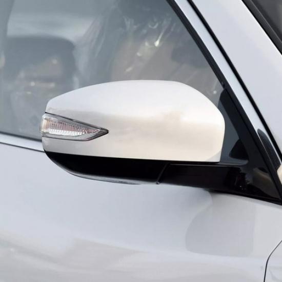 White Right Passenger Side Mirror Cap Cover For Nissan Sentra Altima 2013-2018