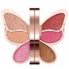 GECOMO Eyeshadow Eyeshadow Mini Multi Palette Eye Palette 6 Colors Everyday Butterfly Eye Palette Commuting Highly Unique Makeup Tray Palette,