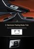 Volvo XC60 Older Model Console Button Panel & Air Vent Decorative Frame