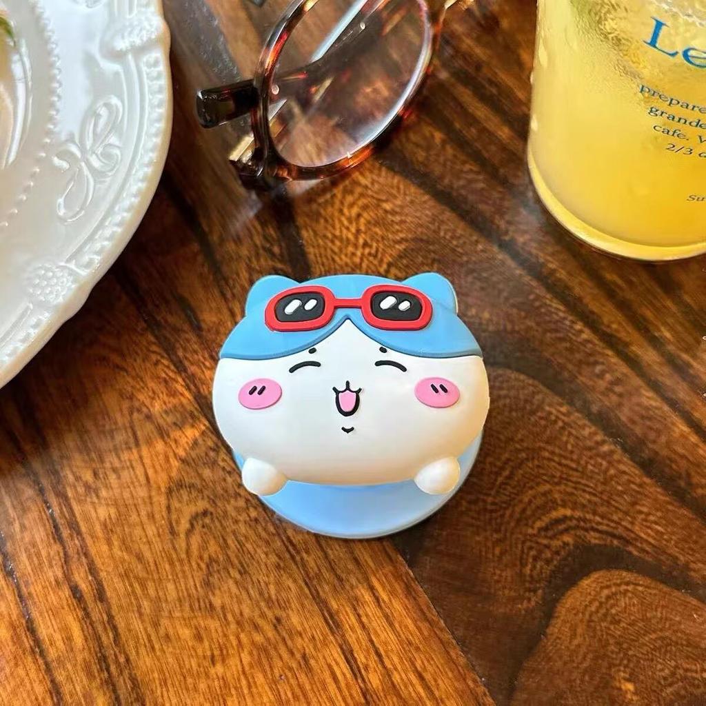 3D Silicone Cartoon Crying Star Mobile Phone Stand & Retractable Airbag Holder