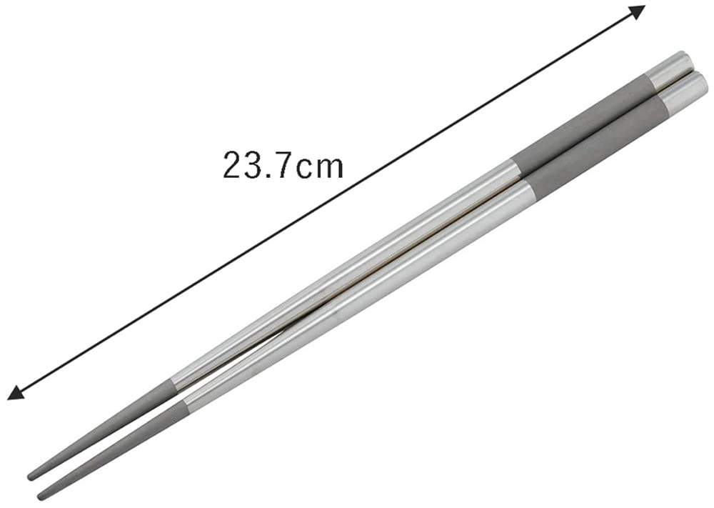 Shimomura Planning Stainless Steel Chopsticks 23cm In Dishwasher Safe Hollow Specification Lightweight Tip Durable Heat Resistant Hygienic Special