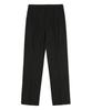IL CORSO Wool Blend Relaxed One-Tuck Slacks Black Iepa5F003Bk