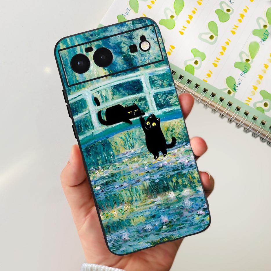 Für Google Pixel 6 Hülle Pixel 6A Niedlicher Panda Astronaut Bemalte Abdeckung Weiche Silikon Handyhülle Für Google Pixel 6 Pro Pixel6A Taschen