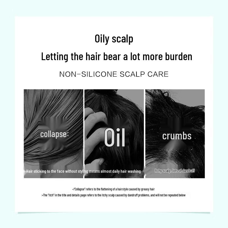 Ziyuan Tea Seed Silicone-Free Oil Control Anti-Dandruff Shampoo