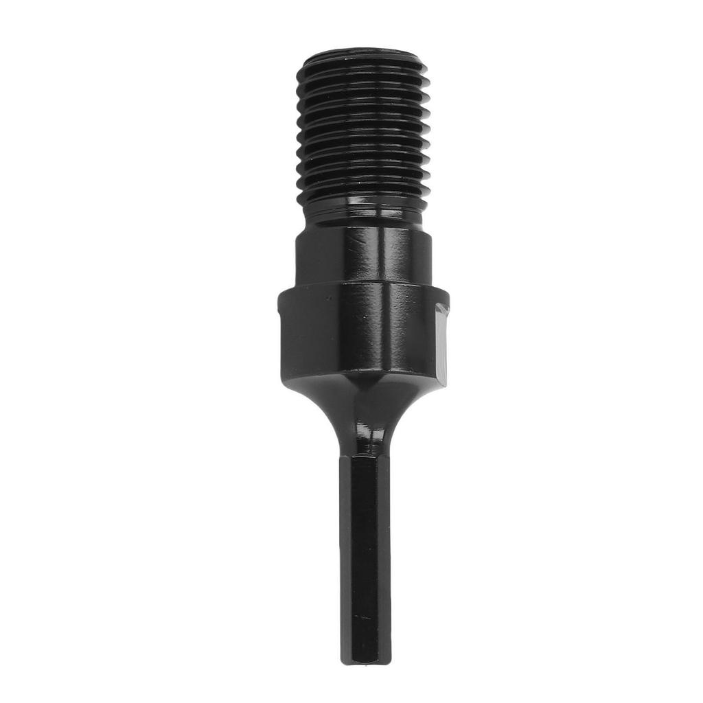 Drill Bit Adapter UNC 1 1 4in Male Thread to 1 2in Hex Shank Concrete Coring Converter