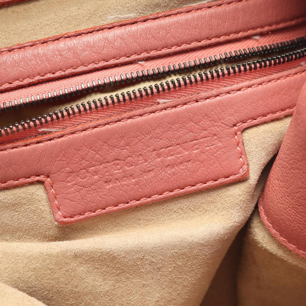 Used BOTTEGA VENETA Intrecciato Shoulder Bag 179331 leather Pink Used Women