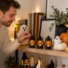 12 Pack Halloween Night Lights with and Pumpkin Designs for Indoor Decor