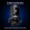 RGB Capacitor Wired Microphone for Gaming, Singing, Live Broadcast & Recording with Sound Card (ME6S)