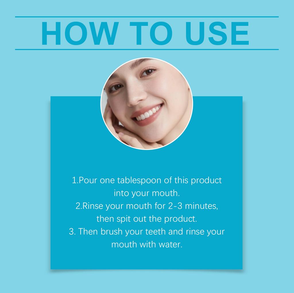 Oral Calculus Remover, Natural Ingredient Mouthwash Or Oral Irrigation Liquid, Effectively Reduces Dry Mouth And Breath, 120ml