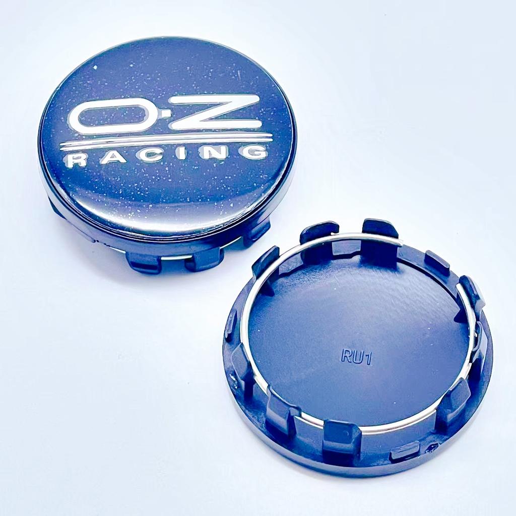 4 szt. 59 mm Stylizacja Samochodu OZ Racing O.Z Logo Dekielki Środkowe Piast Kół Samochodowych Naklejka Ozdoba Pokrywy Felgi Odznaka Emblemat Akcesoria Samochodowe