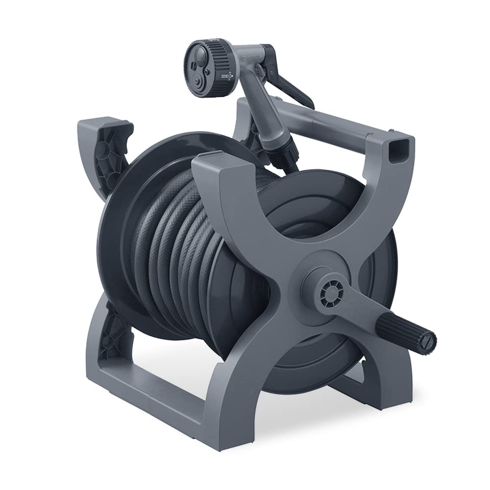 

Iris Ohyama X Hose Reel 20m Dark GrayBlack Watering Hose Car Wash ECO XHR-20E