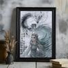 Nezha Demon Child Stirs the Sea Poster HD Versatile Waterproof Wall Art Self-Adhesive Decor for Any Space Ideal Gift