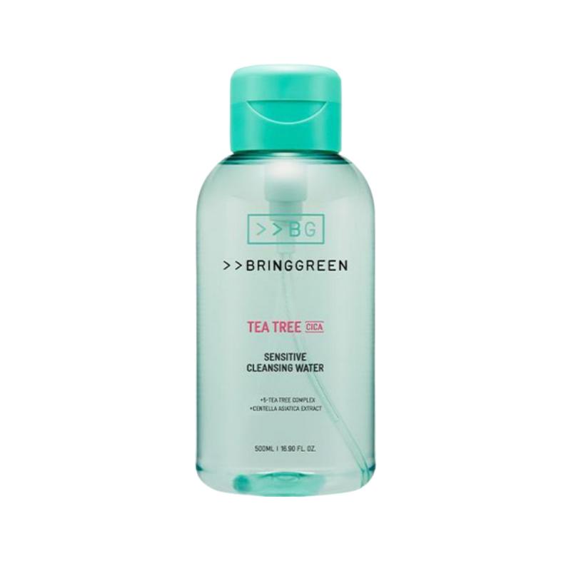 Bring Green Tea Tree Cica Sensitive Cleansing Water, 500ml, 5 pcs