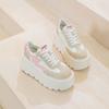 Casual shoes women's spring and summer 2025 platform women's shoes popular muffin shoes small color matching casual fashion versatile