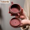170ml Retro Yixing Purple Clay Teapots Handmade Large Caliber Pot Raw Ore Dragon's Blood Sand Mud Kettle Zisha Tea Set Tea Gift