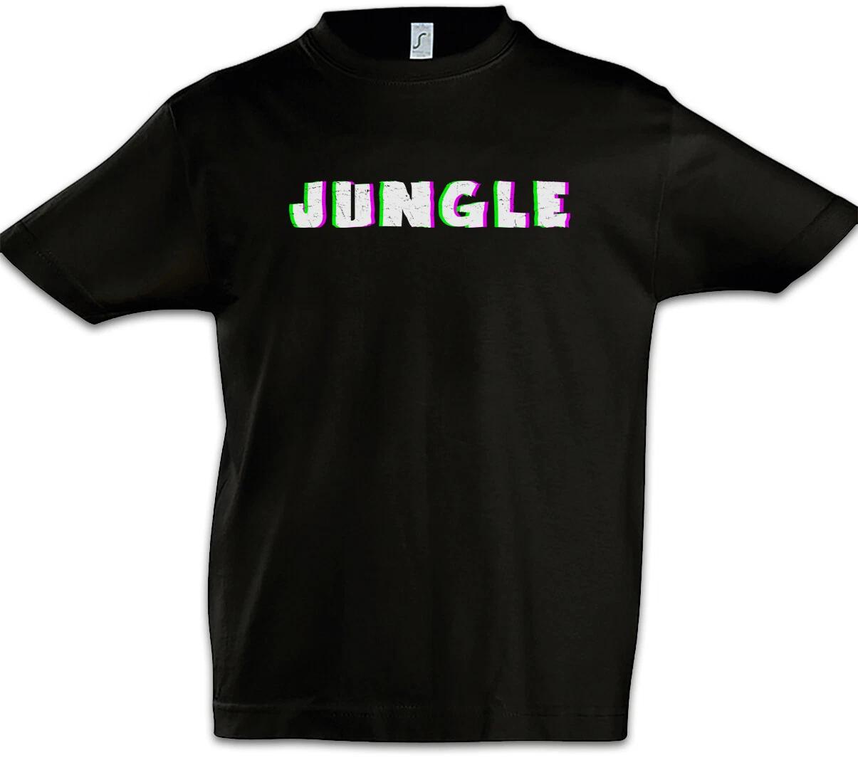 Jungle Glitch Kids Boys kids boys T-Shirt Synthesizer Wave Electro DJ MC Electronic 110