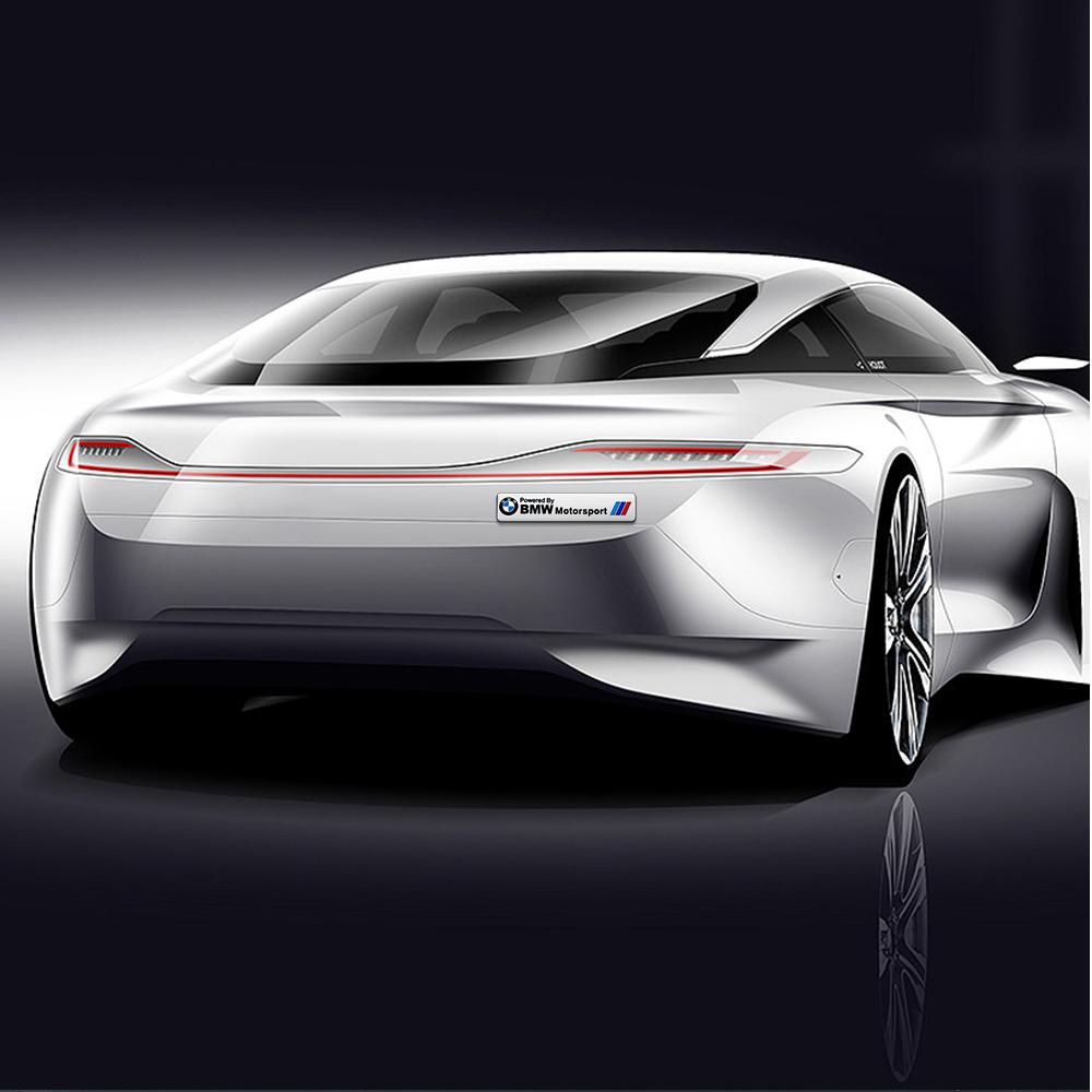 2025 Heiß 1 Stück Aluminium Auto Emblem Fenster Karosserie Kofferraum Aufkleber Decal Für BMW E46 E90 E60 F30 E39 F10 E87 E36 F20 E92 Serie 1 Auto Ac