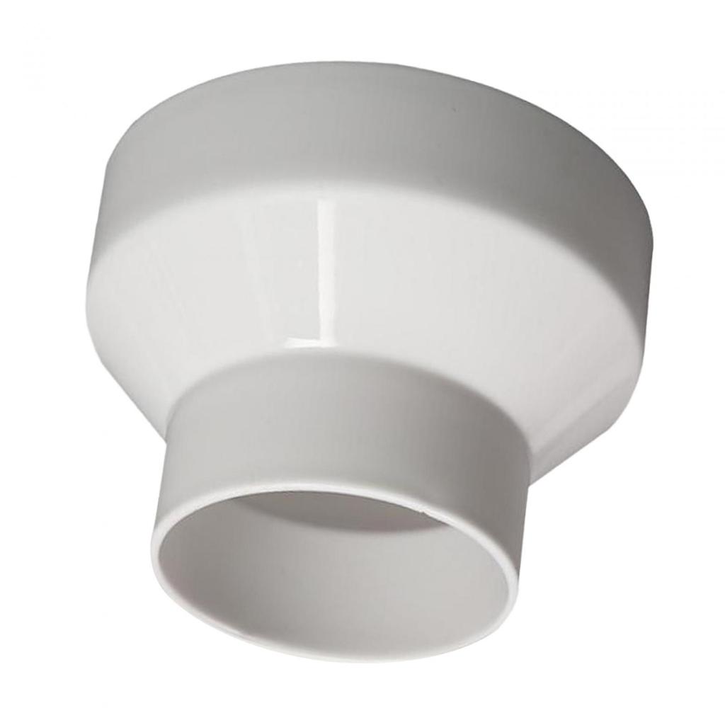 Air Duct Adapter 100mm to 75mm Accessory Pipe Fitting Havc Connector for Hotel System Simple